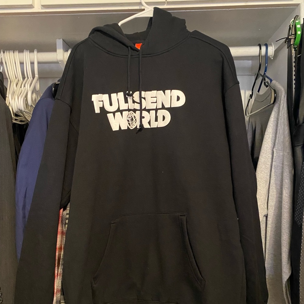Black FULLSEND hoodie